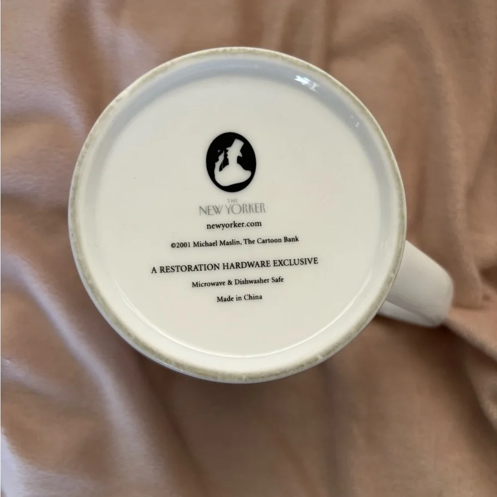 New Yorker Coffee Mug “No. 2, please step forward and shake your belly….”